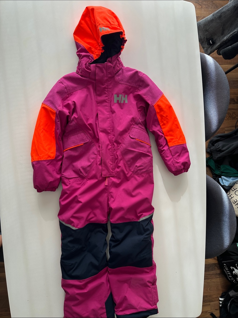 Helly Hansen girls one piece snowsuit